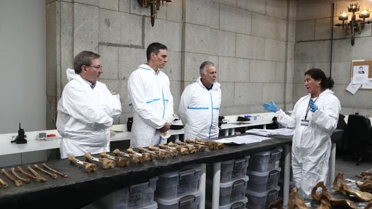 Pedro Sánchez visita por sorpresa el Valle de Cuelgamuros Pedro Sánchez visita por sorpresa el Valle de Cuelgamuros