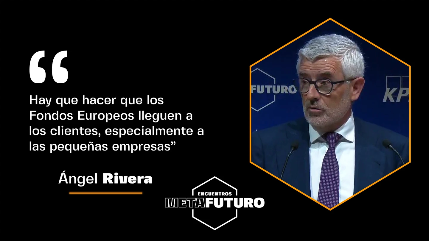 Ángel Rivera, consejero delegado de Santander España Ángel Rivera, consejero delegado de Santander España