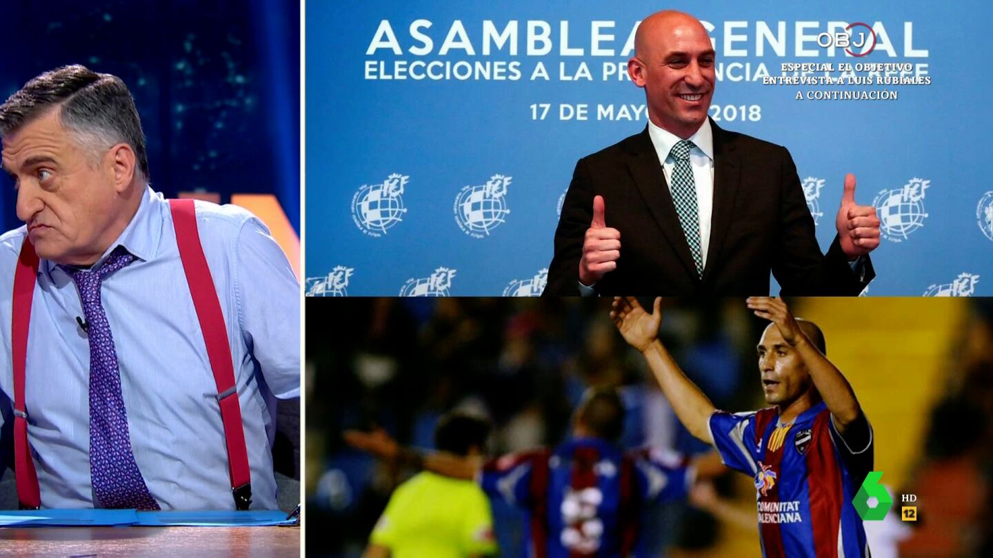 Wyoming responde a Luis Rubiales: "Sigue comport&aacute;ndose como un futbolista. No ha parado de pegar pelotazos"