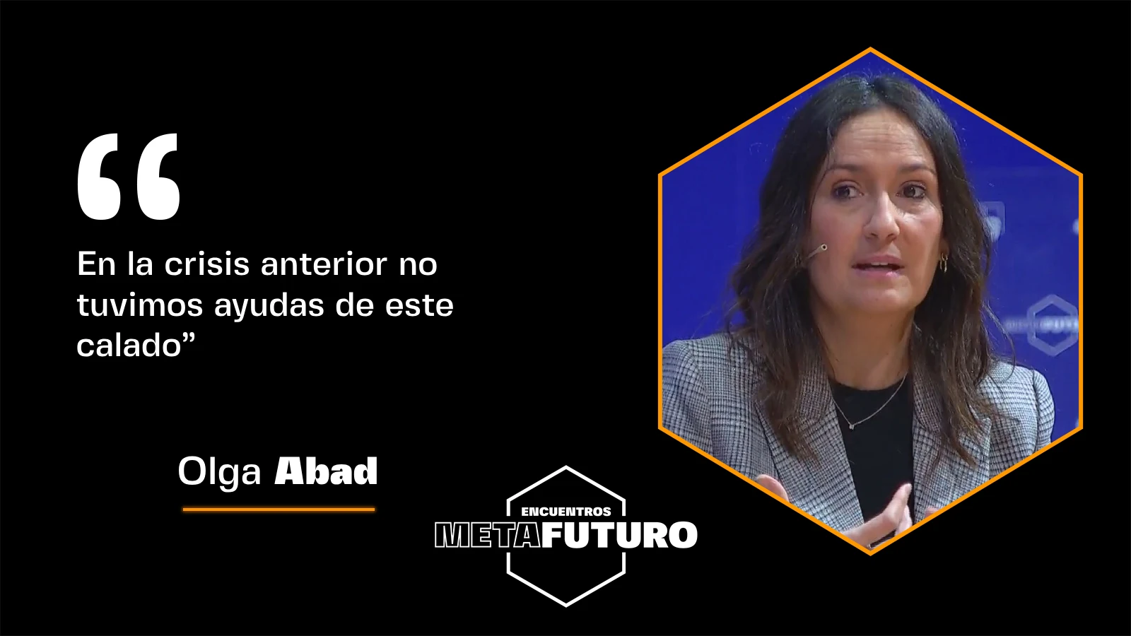 Olga Abad, directora de Empresas e Instituciones de Santander España.