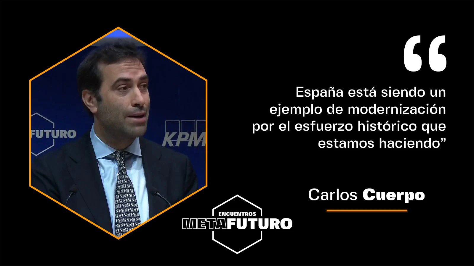 Carlos Cuerpo, en Metafuturo
