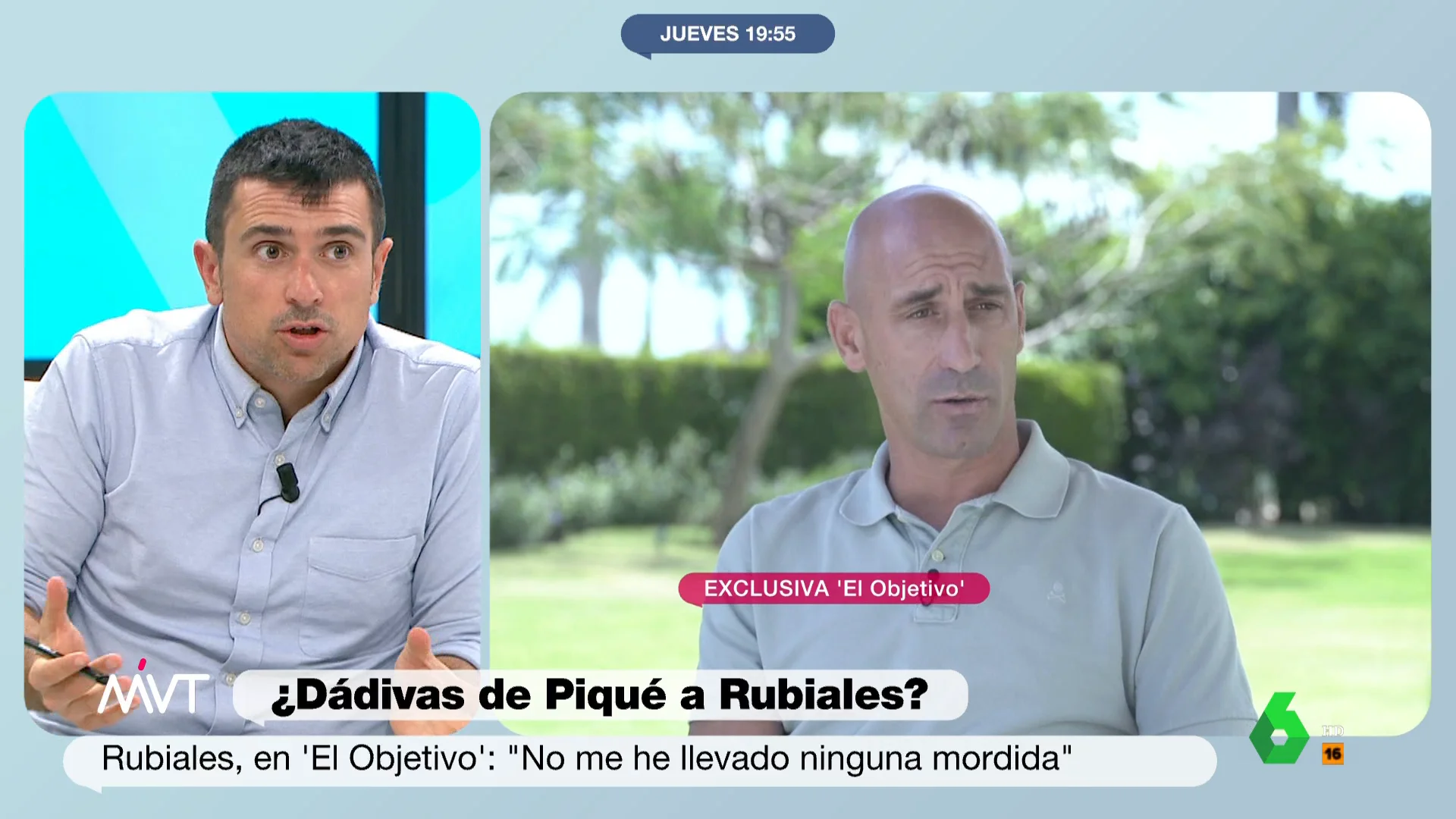 Ramón Espinar define a Rubiales como un primate fuera de control 