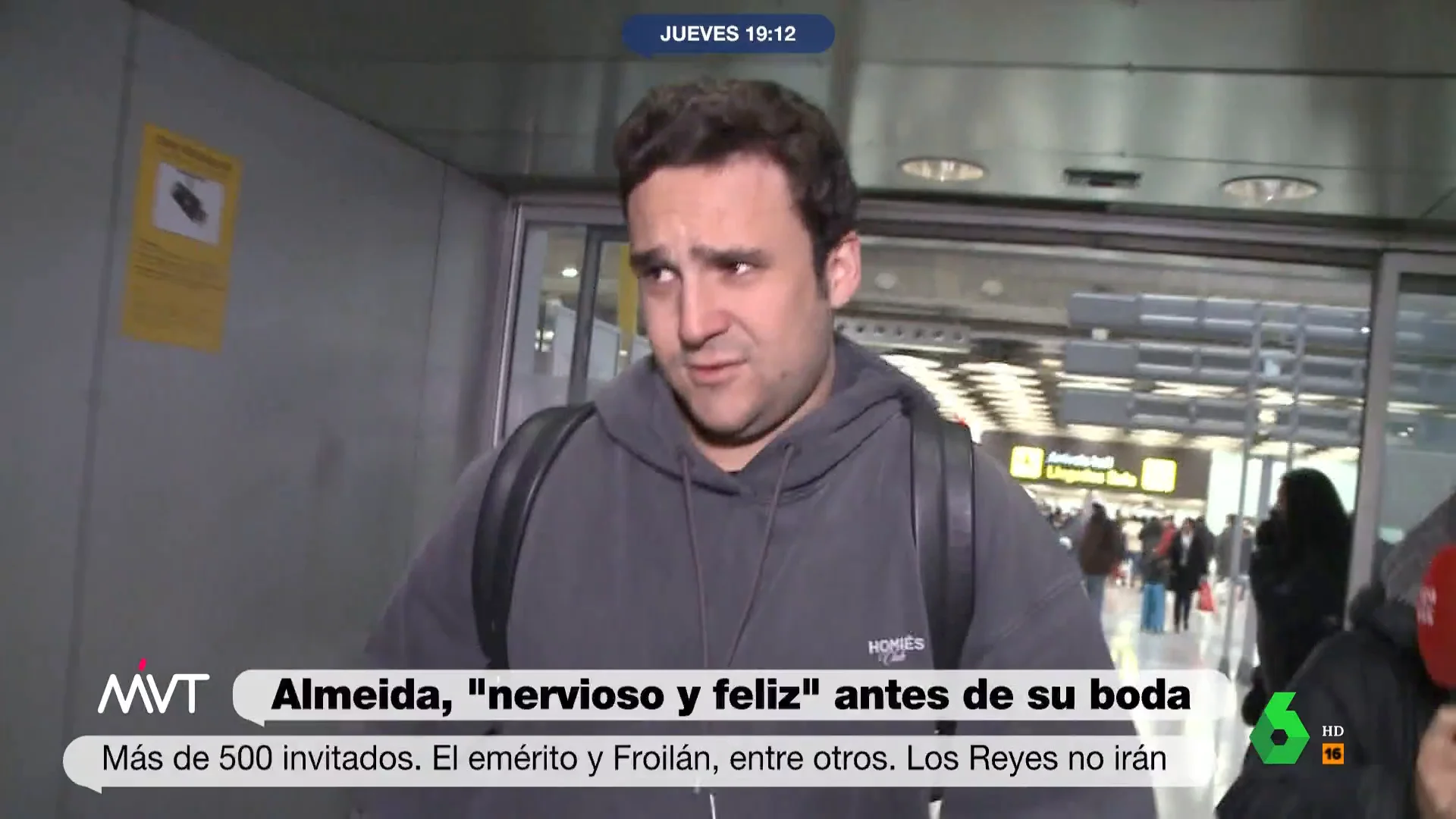 Froilán asistirá a la boda de Almeida