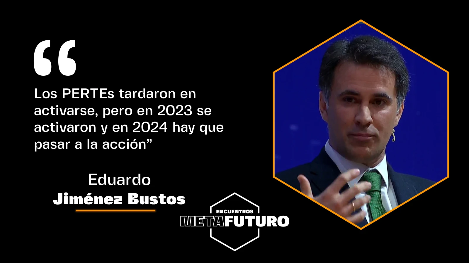 Eduardo Jiménez Bustos, responsable de Proyectos de Innovación de Iberdrola España, en Metafuturo