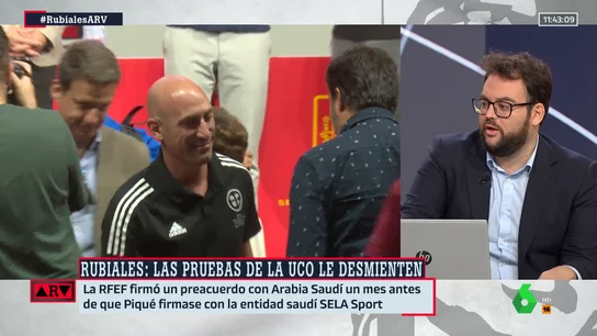 Monrosi, sobre las "explicaciones" de Rubiales en laSexta: "Es un insulto a la inteligencia" Monrosi, sobre las "explicaciones" de Rubiales en laSexta: "Es un insulto a la inteligencia"
