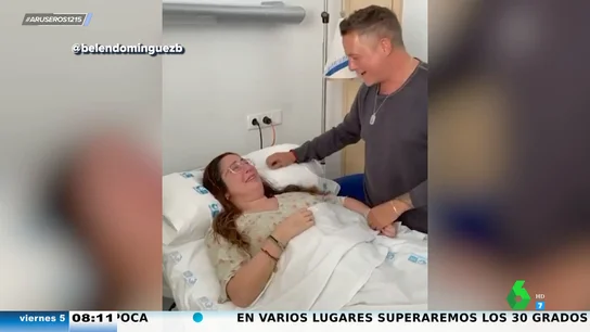 El bonito momento en el que Alejandro Sanz sorprende a Belén, una joven con un tumor intramedular: "Los sueños sí se cumplen" El bonito momento en el que Alejandro Sanz sorprende a Belén, una joven con un tumor intramedular: "Los sueños sí se cumplen"