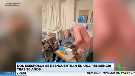 Una anciana se reencuentra con su exmarido con alzhéimer en una residencia 30 años después por sorpresa Una anciana se reencuentra con su exmarido con alzhéimer en una residencia 30 años después por sorpresa