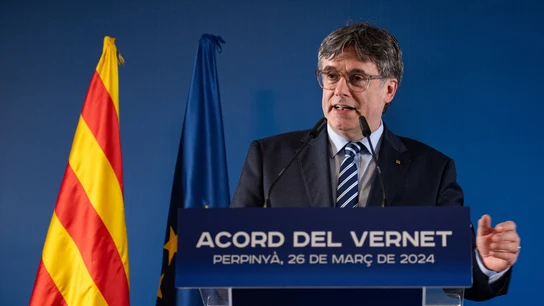 Carles Puigdemont en una foto de archivo Carles Puigdemont en una foto de archivo