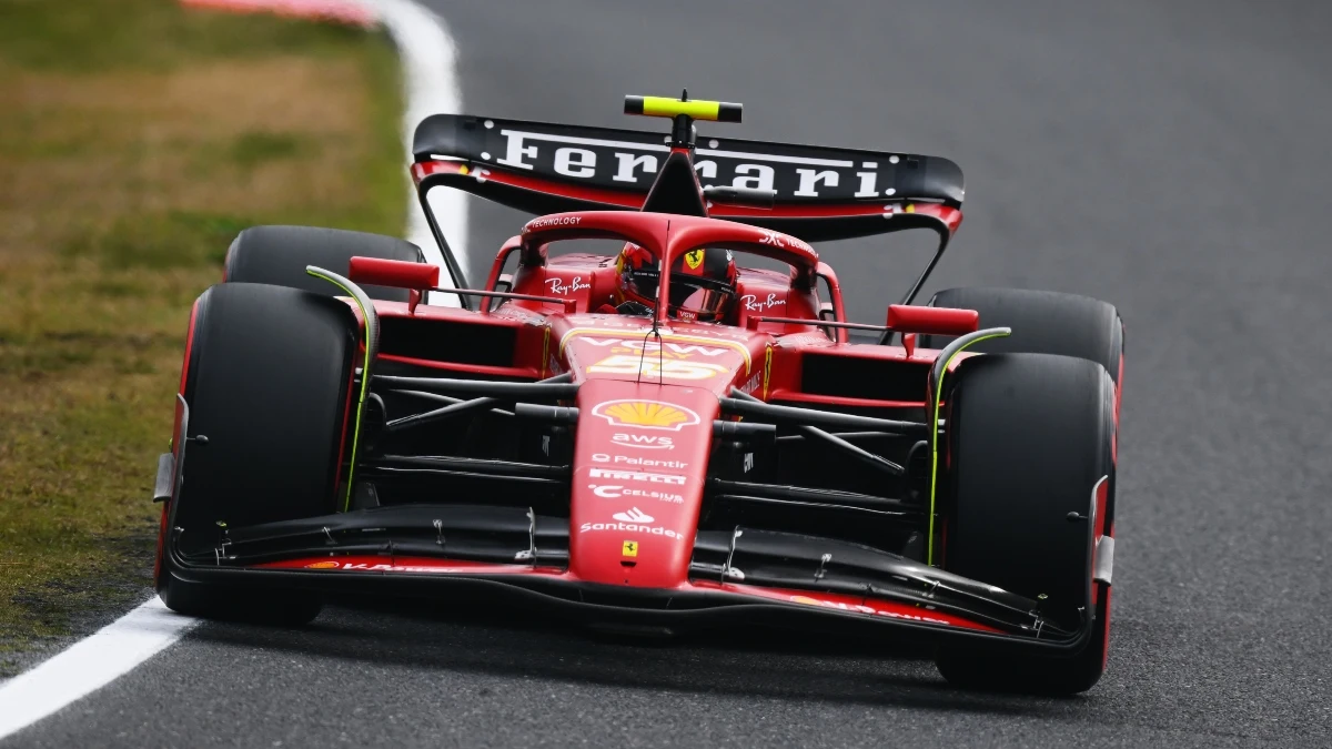 Carlos Sainz en Japón