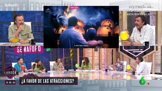 LA ROCA-La reflexi&oacute;n de Juan del Val sobre los parques de atracciones: "Deber&iacute;an ser solo con monta&ntilde;as rusas"