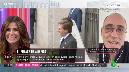 Habla en exclusiva el cura de la iglesia donde se casaron Almeida y Teresa Urquijo: "Que no falte el amor" Habla en exclusiva el cura de la iglesia donde se casaron Almeida y Teresa Urquijo: "Que no falte el amor"