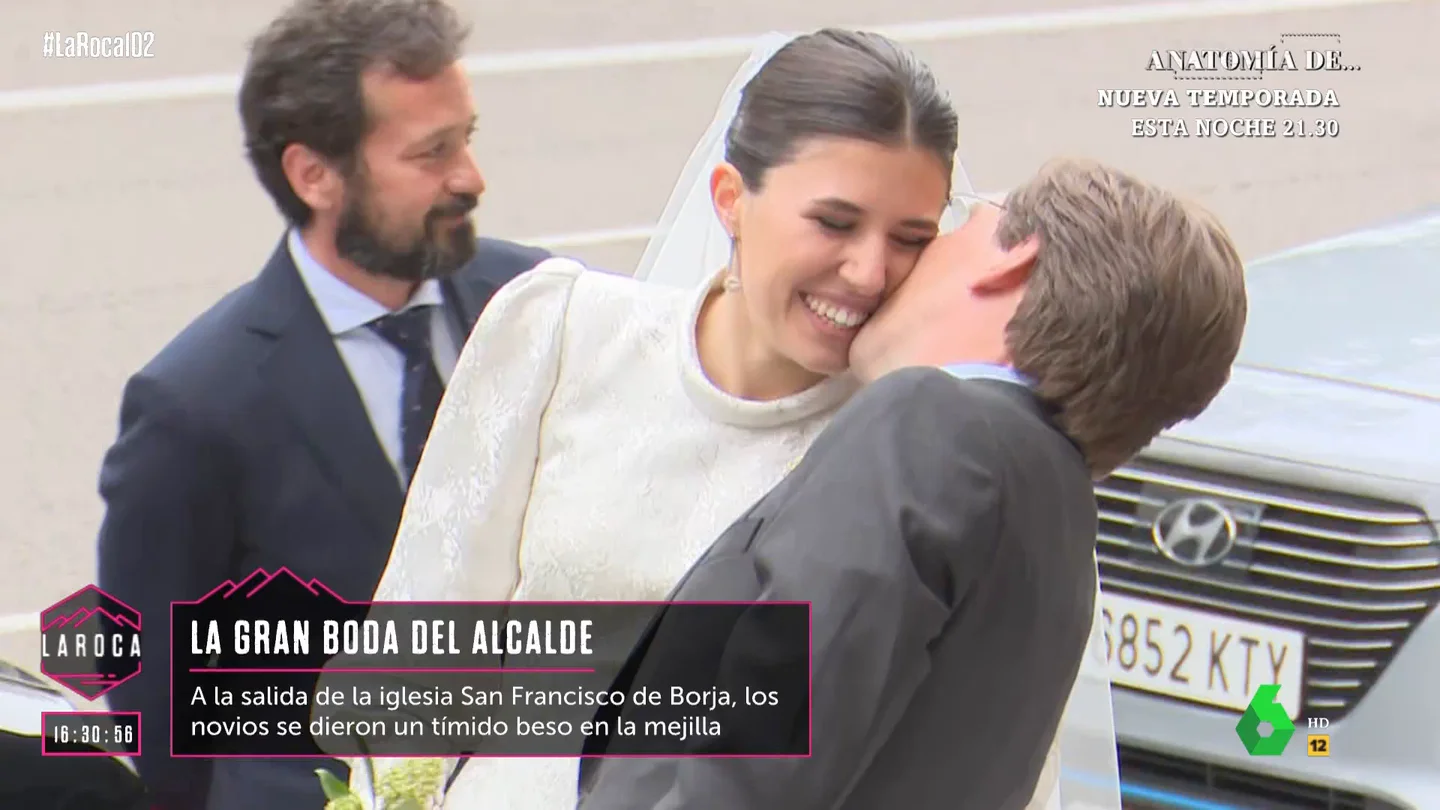 Beso Almeida y Teresa Urquijo recién casados Beso Almeida y Teresa Urquijo
