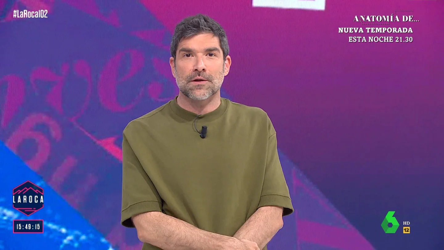 LA ROCA- El 'susto' de Nacho García al leer que se cancelaba La Roca: "Estáis todos en la calle" LA ROCA- El 'susto' de Nacho García al leer que se cancelaba La Roca: "Estáis todos en la calle"