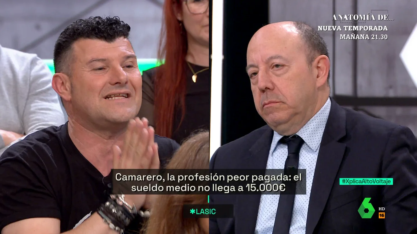 XPLICA Gonzalo Bernardos responde tajante a un hostelero que habla de los beneficios del sector: "Eso no te lo crees ni tú" XPLICA Gonzalo Bernardos responde tajante a un hostelero que habla de los beneficios del sector: "Eso no te lo crees ni tú"
