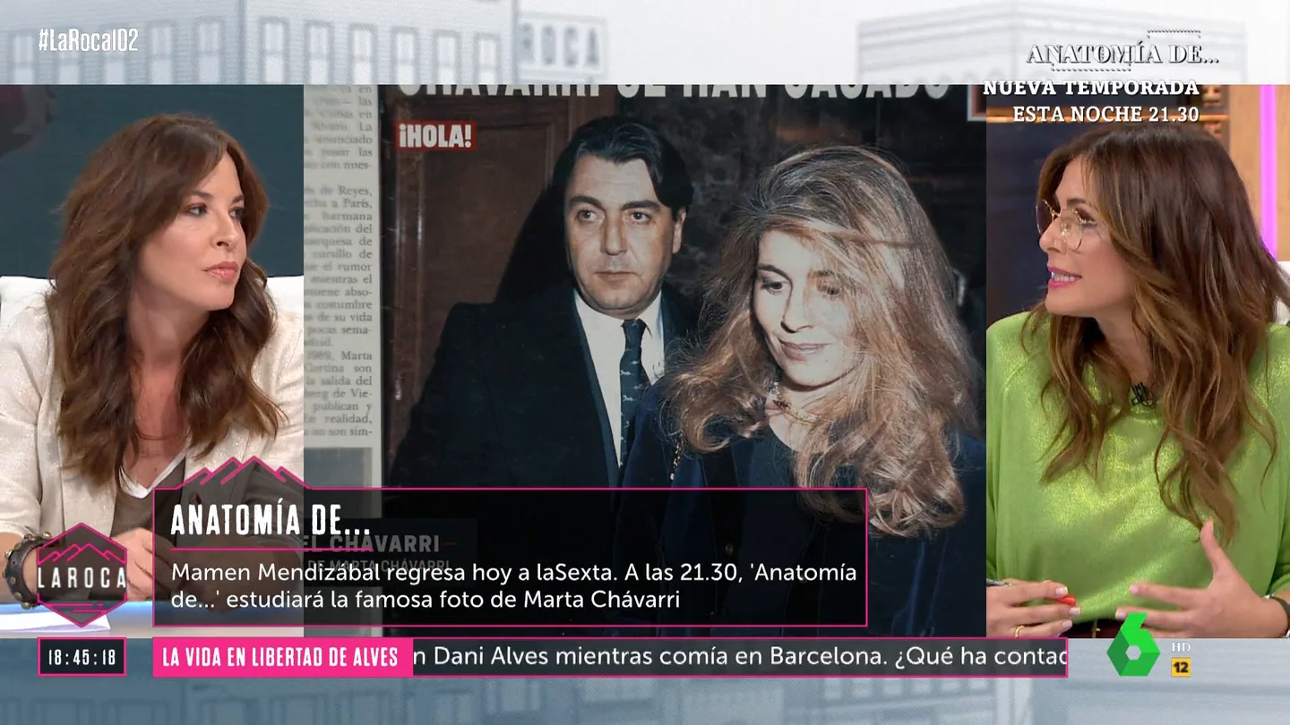LA ROCA_Mamen Mendizábal, sobre Marta Chávarri: "Le salió mal la jugada de la vida. Tuvo mala suerte con los hombres" LA ROCA_Mamen Mendizábal, sobre Marta Chávarri: "Le salió mal la jugada de la vida. Tuvo mala suerte con los hombres"