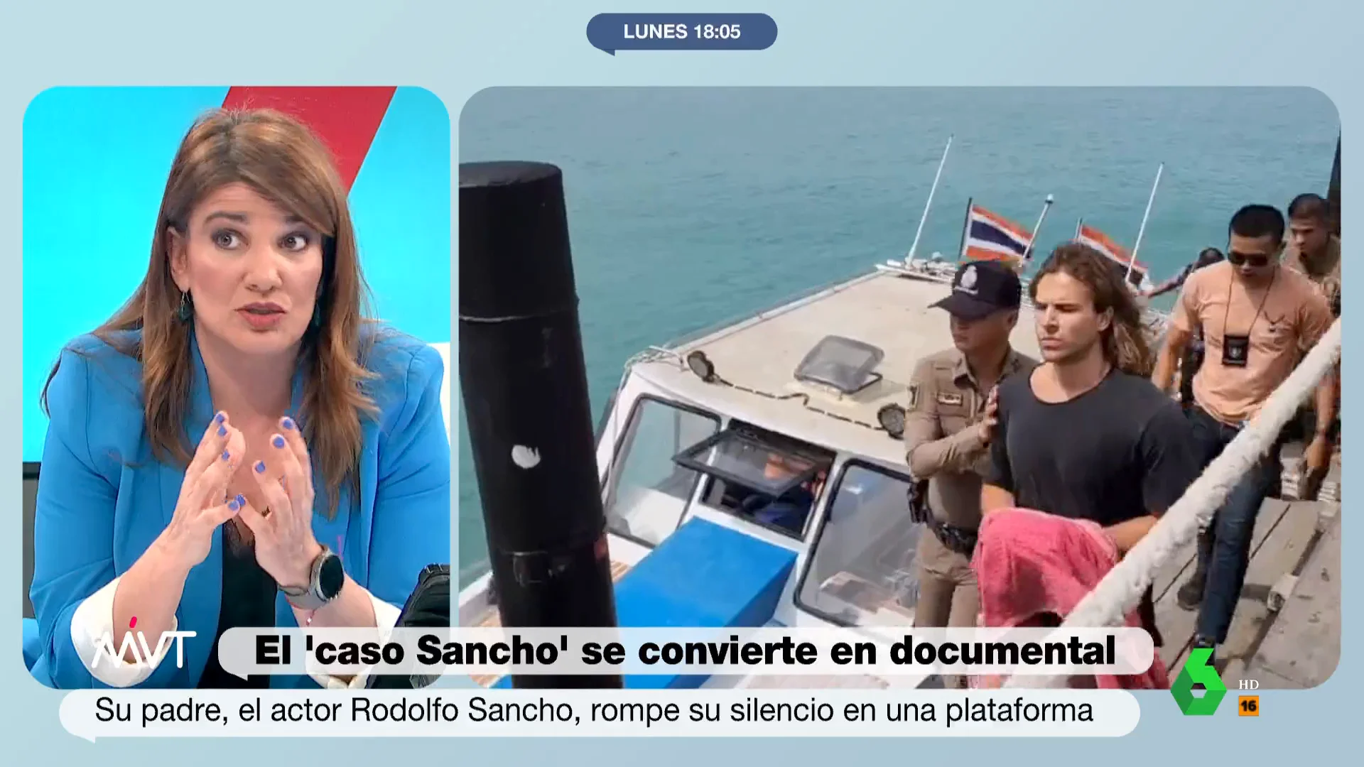 Más Vale Tarde analiza la decisión de Rodolfo Sancho de rodar un documental sobre el caso de su hijo, Daniel Sancho'. Las teorías sobre los motivos, desde la necesidad de dinero, hasta la defensa de "una teoría exculpatoria", en este vídeo.