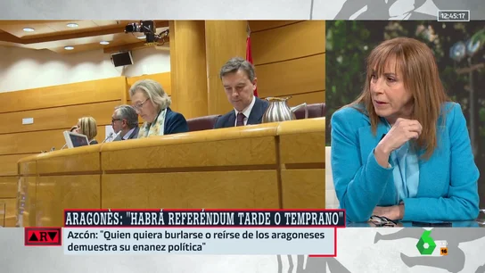 Angélica Rubio, sobre la conferencia de presidentes autonómicos: "El PP le ha montado un acto electoral de campaña a ERC" Angélica Rubio, sobre la conferencia de presidentes autonómicos: "El PP le ha montado un acto electoral de campaña a ERC"
