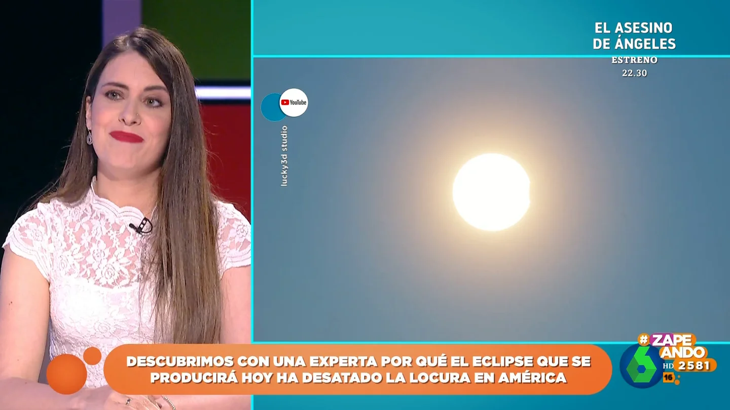 La divulgadora Mar Gómez explica cuáles son los efectos más impresionantes que se ven durante los eclipses solares La divulgadora Mar Gómez explica cuáles son los efectos más impresionantes que se ven durante los eclipses solares