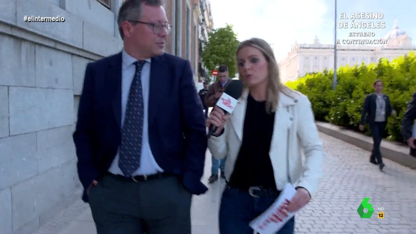 Alfonso Serrano, sobre su encuentro con el novio de Ayuso: "Le dan demasiada importancia a cosas que no la tienen" Alfonso Serrano, sobre su encuentro con el novio de Ayuso: "Le dan demasiada importancia a cosas que no la tienen"