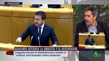 ARV - Carlos E. Cué explica por qué Aragonés pide ahora un "referéndum pactado": "El independentismo no tiene la fuerza que tenía antes"