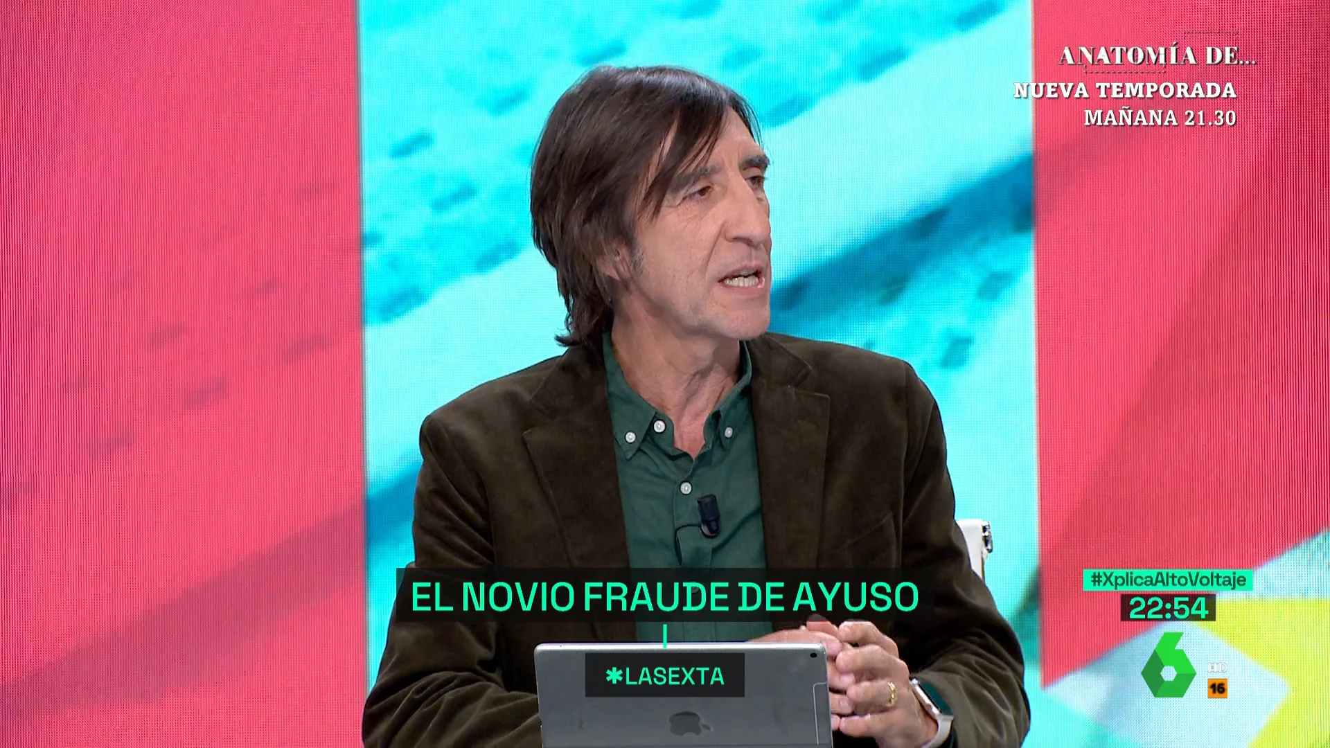 Benjamín Prado en laSexta Xplica