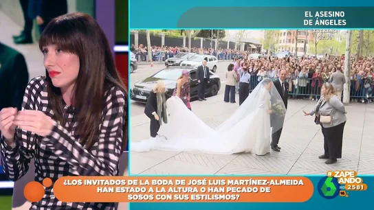 La conclusión de Natalia Ferviú tras la boda de Almeida: "Confirma que el dinero y el buen gusto no tienen por qué ir de la mano" La conclusión de Natalia Ferviú tras la boda de Almeida: "Confirma que el dinero y el buen gusto no tienen por qué ir de la mano"