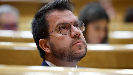 Pere Aragonès en el Senado Pere Aragonès en el Senado