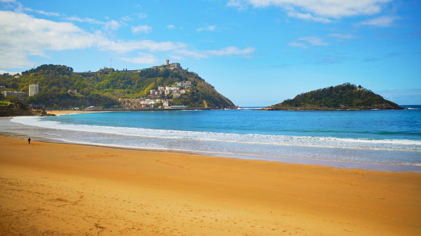 Playa de La Concha, en San Sebasti&aacute;n