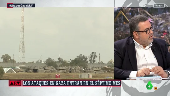 ARV- Pedro Rodríguez explica cuál es "la peor consecuencia" de los seis meses de conflicto en Gaza ARV- Pedro Rodríguez explica cuál es "la peor consecuencia" de los seis meses de conflicto en Gaza