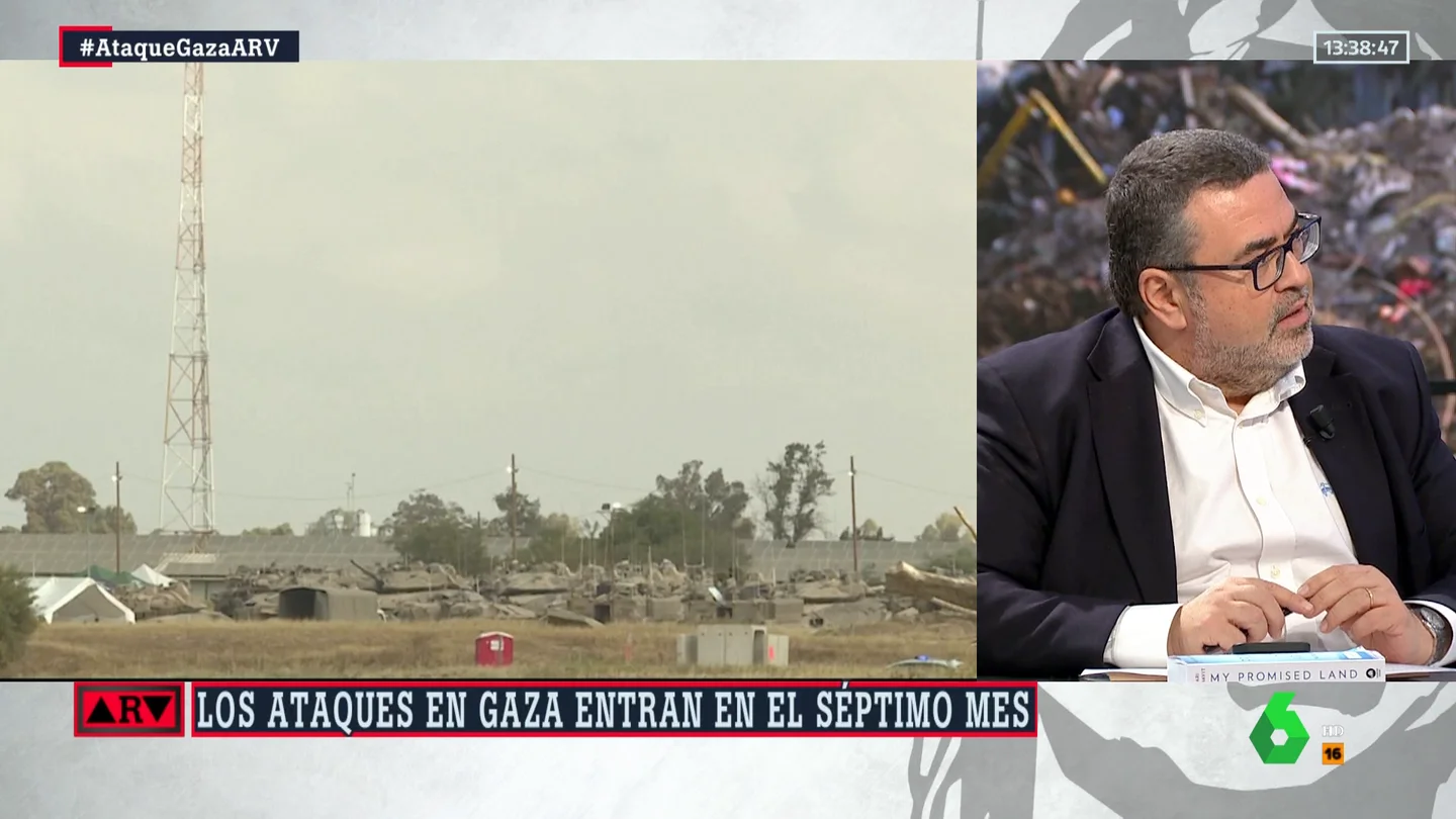 ARV- Pedro Rodríguez explica cuál es "la peor consecuencia" de los seis meses de conflicto en Gaza ARV- Pedro Rodríguez explica cuál es "la peor consecuencia" de los seis meses de conflicto en Gaza