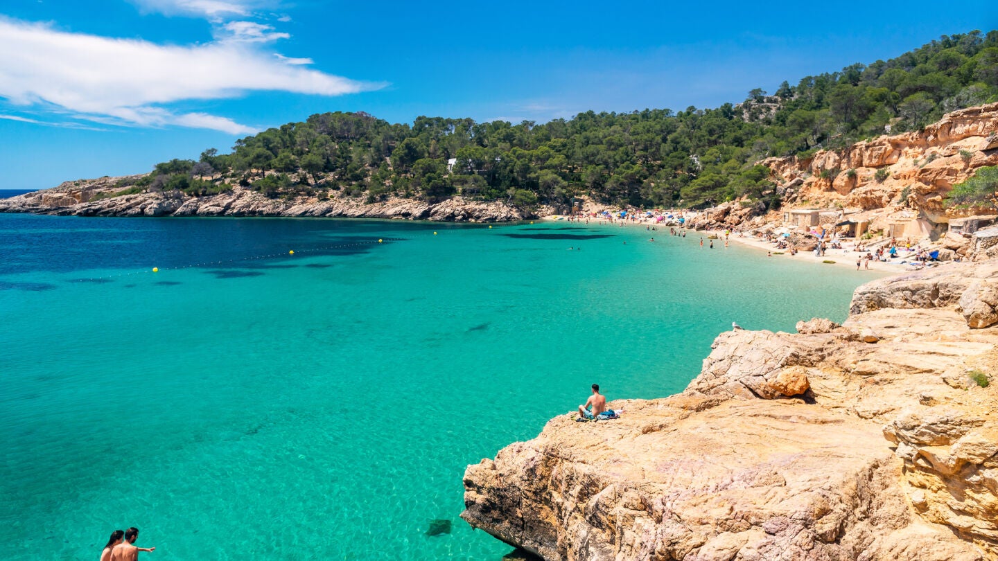 Cala Saladeta, en Ibiza