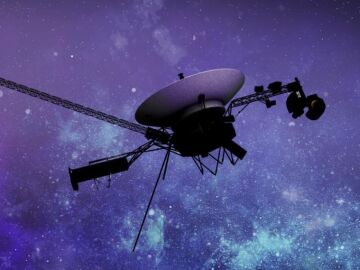 Ilustración artística de una de las naves espaciales Voyager