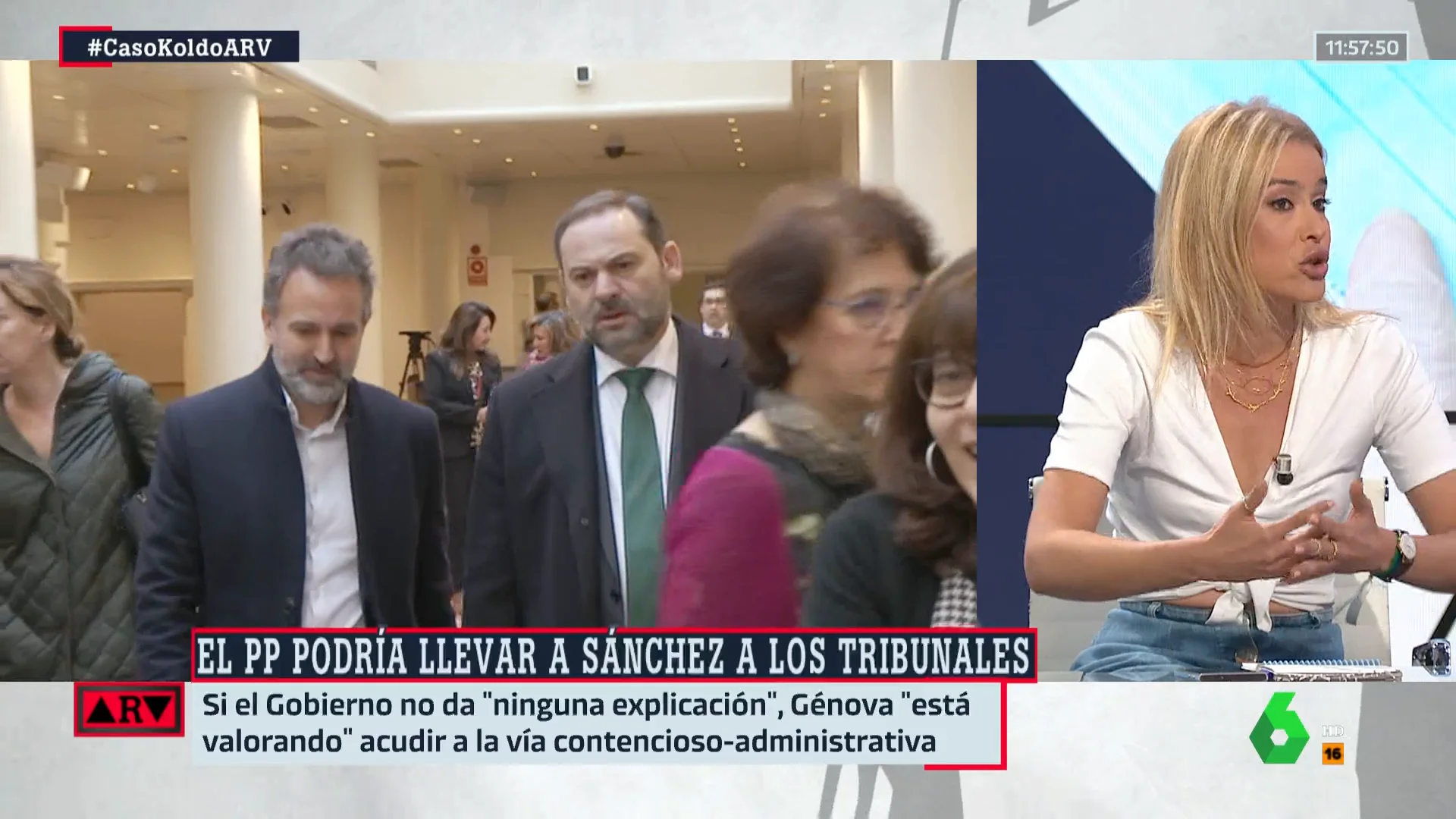 ARV- Afra Blanco explica por qué la comisión de investigación del 'caso Koldo' en el Senado "no tiene ese elemento de respeto" ARV- Afra Blanco explica por qué la comisión de investigación del 'caso Koldo' en el Senado "no tiene ese elemento de respeto"