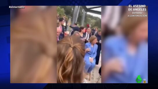 La 'Se&ntilde;ora bien' de El Intermedio defiende a la reina Sof&iacute;a en la boda de Almeida: "Es un ejemplo para todas"