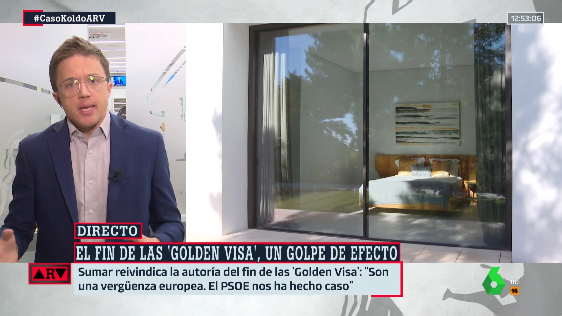 ARV- Errejón analiza cuál es la solución para acabar con el problema de la vivienda: "Hay que intervenir el mercado" ARV- Errejón analiza cuál es la solución para acabar con el problema de la vivienda: "Hay que intervenir el mercado"