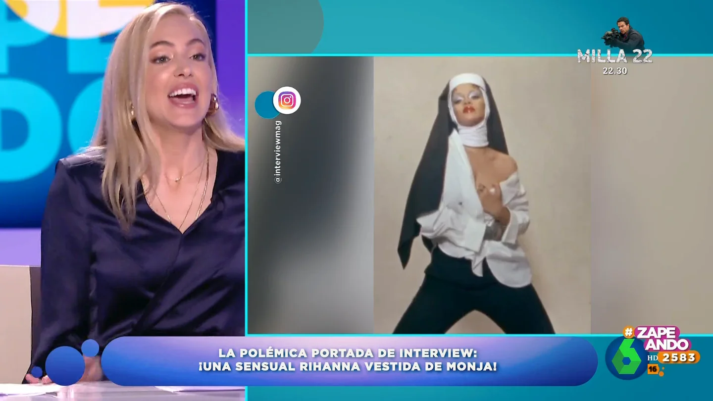 Isabel Forner opina sobre la portada de Rihanna vestida de monja: "Faltan monjas en España, es un buen marketing" Isabel Forner opina sobre la portada de Rihanna vestida de monja: "Faltan monjas en España, es un buen marketing"