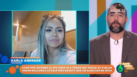 Una profesora coge dos vuelos diarios desde Palma para trabajar en Ibiza: el coste es menor que el de un alquiler Una profesora coge dos vuelos diarios desde Palma para trabajar en Ibiza: el coste es menor que el de un alquiler