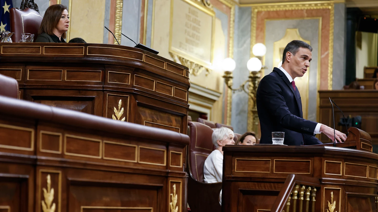 El presidente del Gobierno, Pedro Sánchez, interviene este miércoles en el Congreso El presidente del Gobierno, Pedro Sánchez, interviene este miércoles en el Congreso
