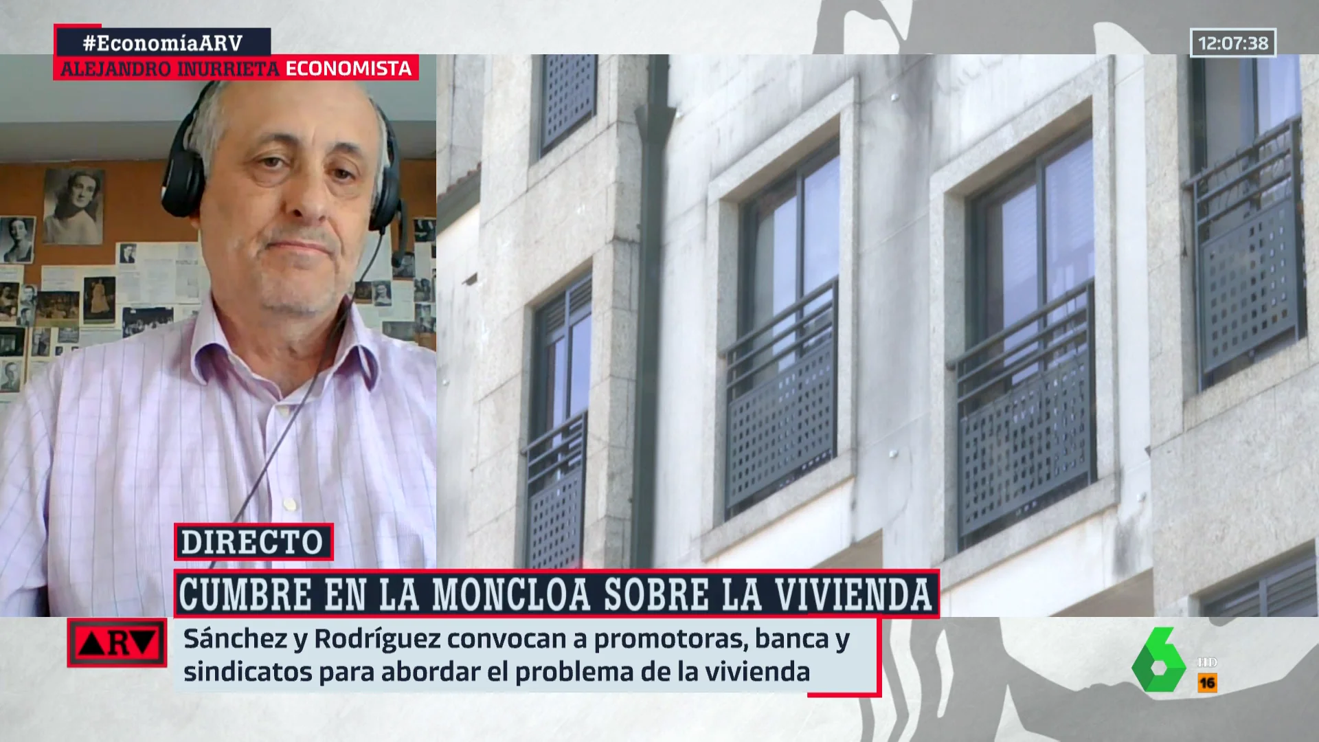 ARV- ¿Qué se puede hacer para solucionar el problema de los altos precios del alquiler? Inurrieta responde