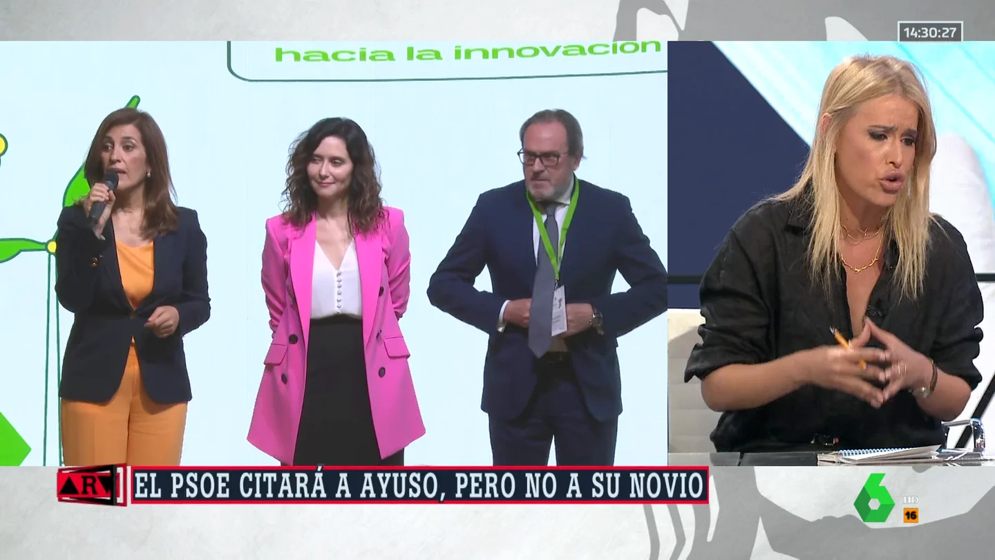La firme respuesta de Afra Blanco a Ayuso tras atacar al Gobierno: "Hay que tener cuajo para que defienda su gestión durante la pandemia" La firme respuesta de Afra Blanco a Ayuso tras atacar al Gobierno: "Hay que tener cuajo para que defienda su gestión durante la pandemia"