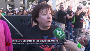 ARV- "No vamos a tolerar ni un muerto más": los funcionarios de prisiones protestan en Madrid