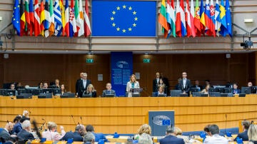 Una sesión del Parlamento Europeo