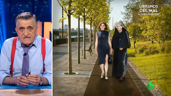 "Le va a costar guardar el voto de pobreza": Wyoming, a Ayuso tras decir que buscará una relación con una "monja finlandesa" "Le va a costar guardar el voto de pobreza": Wyoming, a Ayuso tras decir que buscará una relación con una "monja finlandesa"