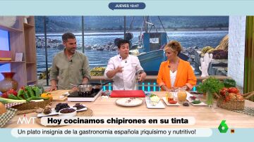 La receta de Carlos Maldonado y Pablo Ojeda de chipirones en su tinta: un clásico de la gastronomía con un toque picante