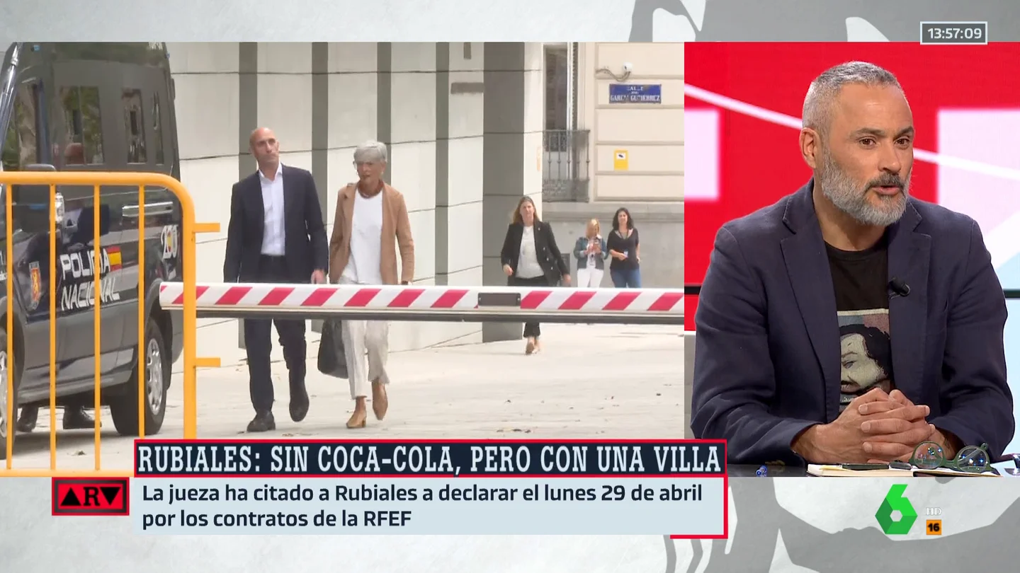 ARV- Martínez Vares, sobre Rubiales: "Es un cabo suelto con mucho peligro" ARV- Martínez Vares, sobre Rubiales: "Es un cabo suelto con mucho peligro"