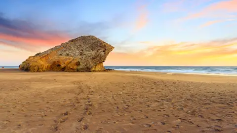 Playa de Mónsul, en Almería Playa de Mónsul, en Almería