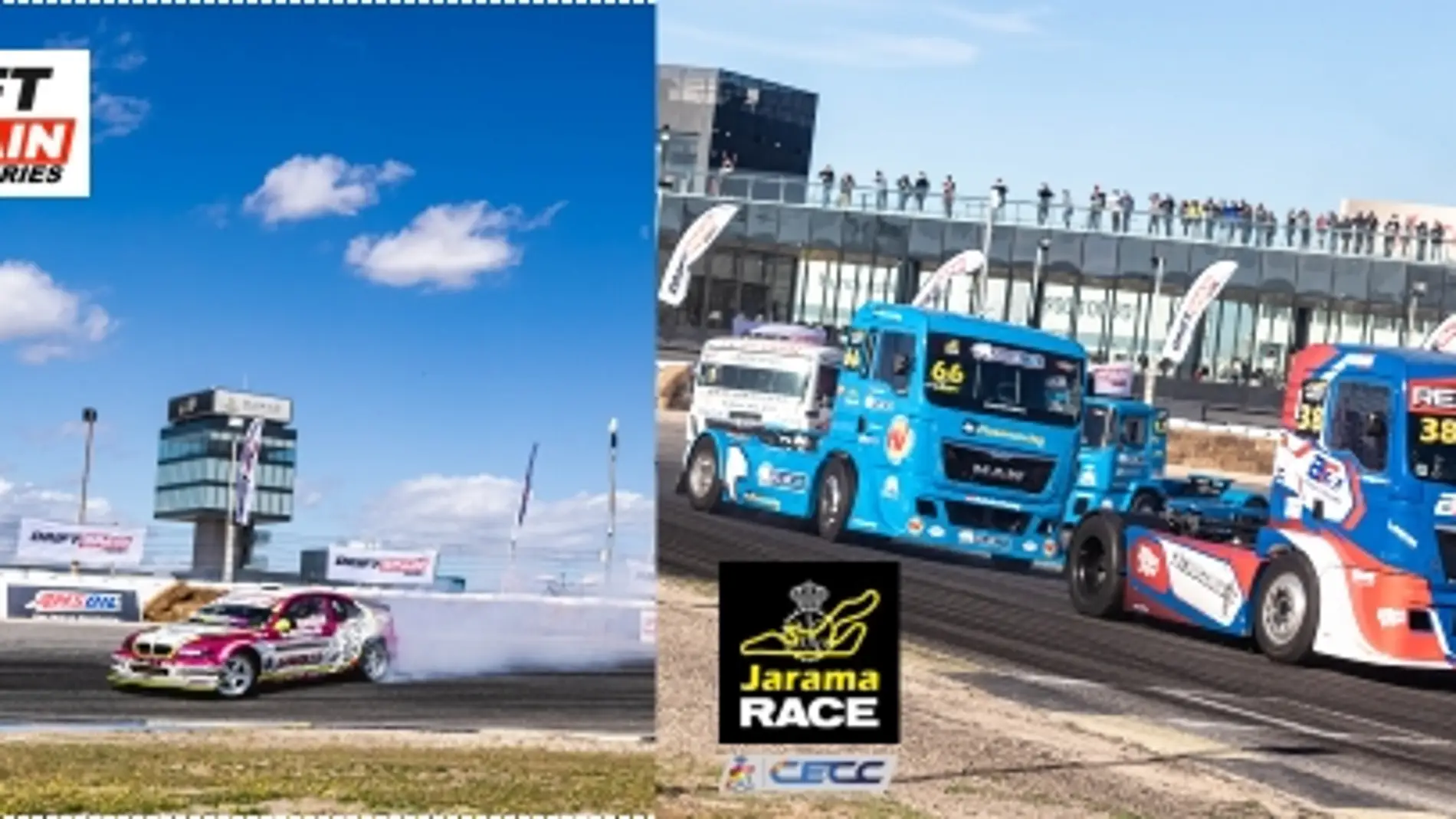 Drift Spain Series y VI Campeonato de España de Carreras de Camiones