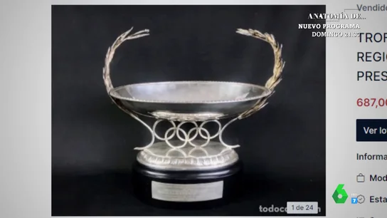 Objeto de Franco que se vende en Internet Objeto de Franco que se vende en Internet