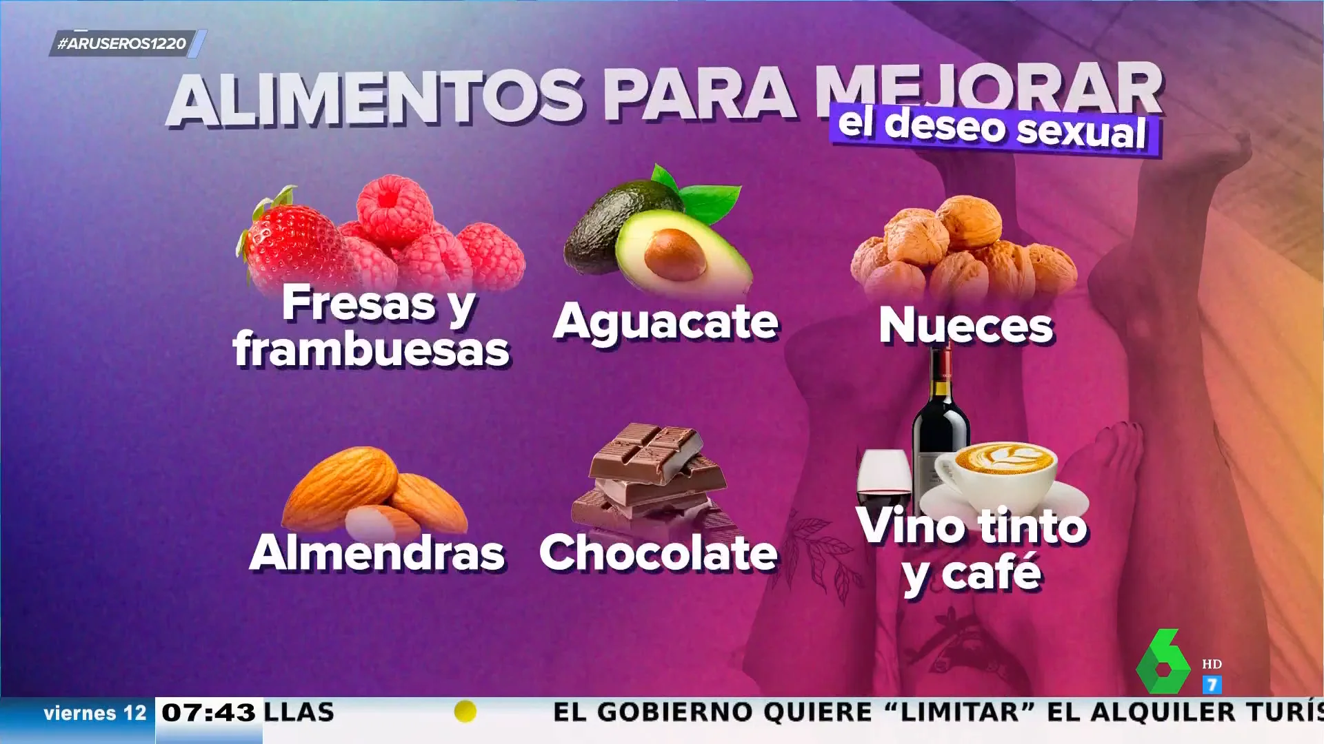 Alimentos vida sexual