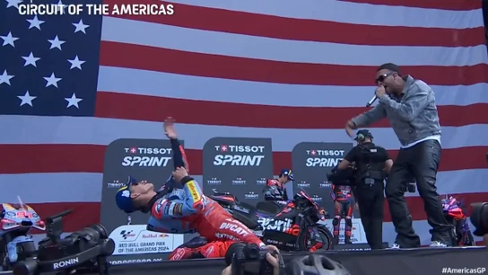 Marc Márquez y su baile viral en Austin Marc Márquez y su baile viral en Austin